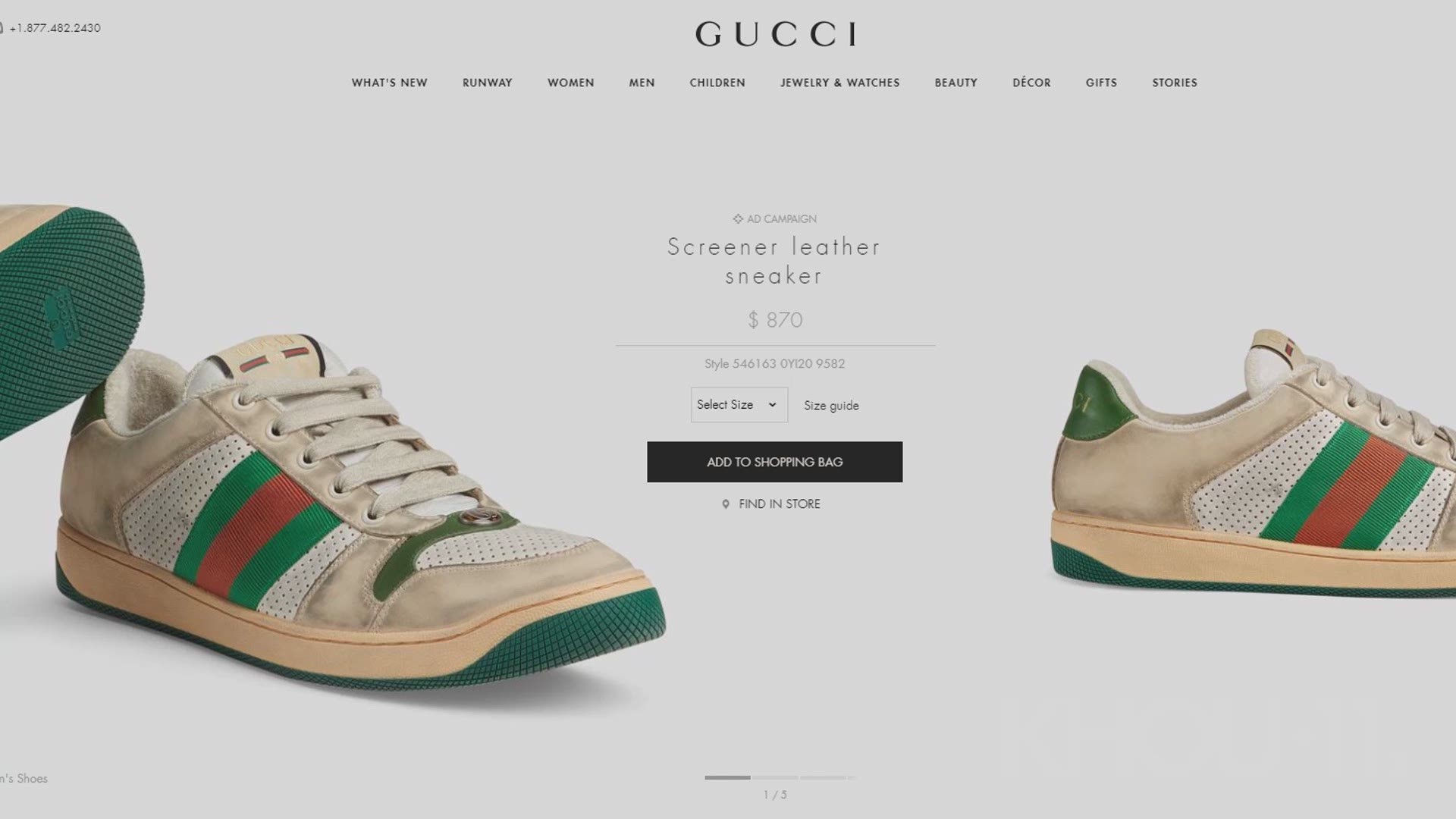 gucci dirty