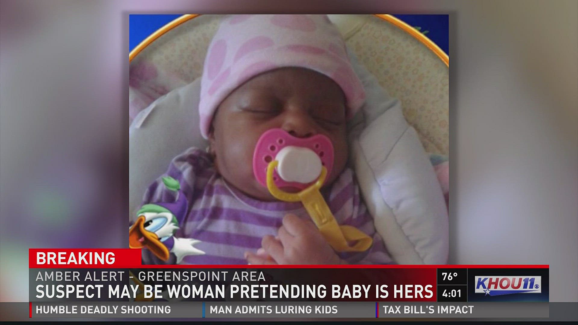 Police are asking for the public's help in finding a 6-week-old baby, who is the subject of an active Amber Alert after her mother was found murdered.
