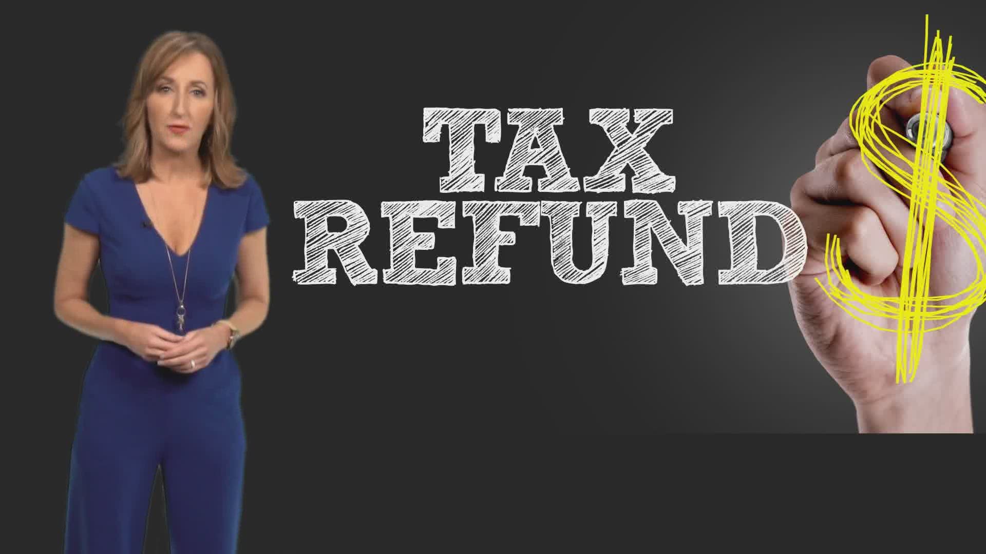 unemployment benefits tax refund status