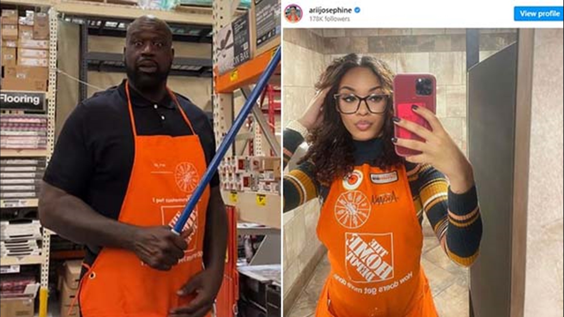 Shaq Turns Home Depot Girl Into A Rap Video