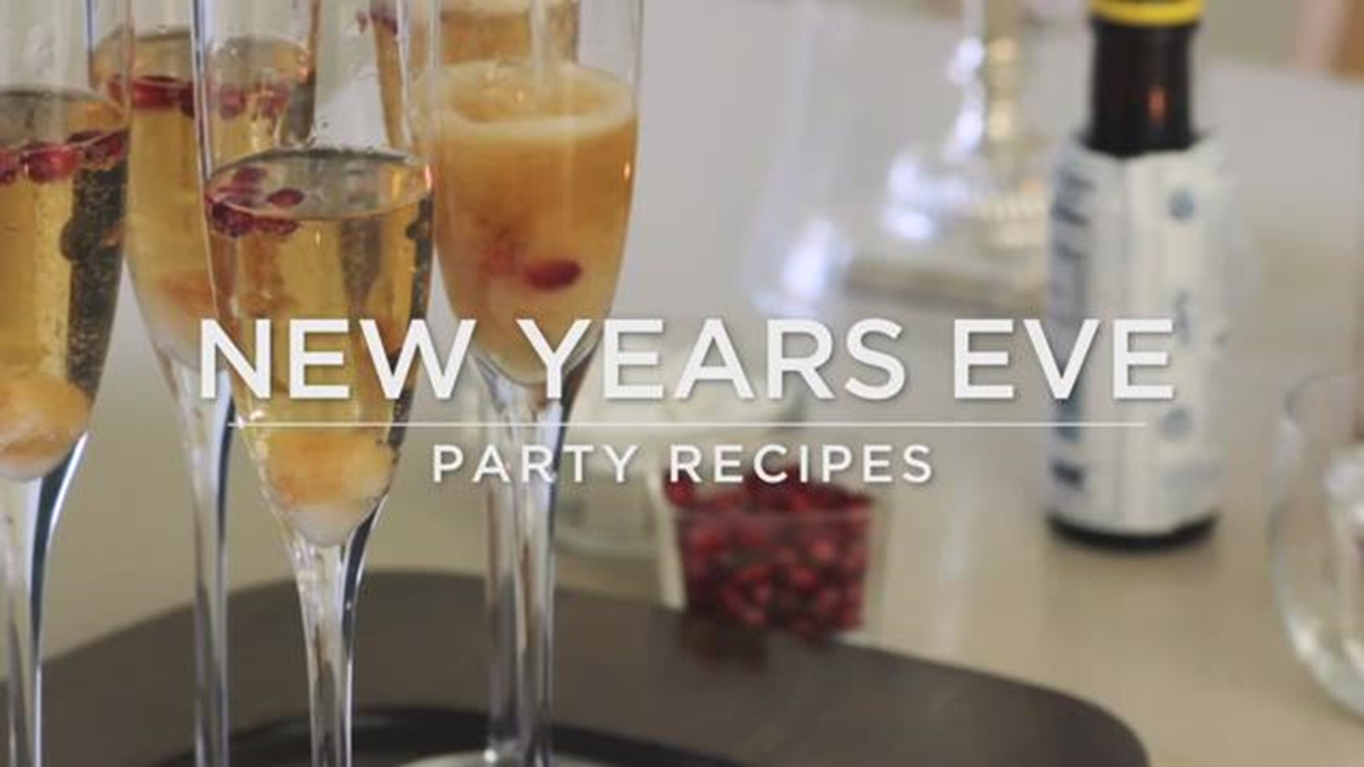 6 New Years Eve party recipes your guests will love!
___

RECIPES: http://bit.ly/2j0urtz