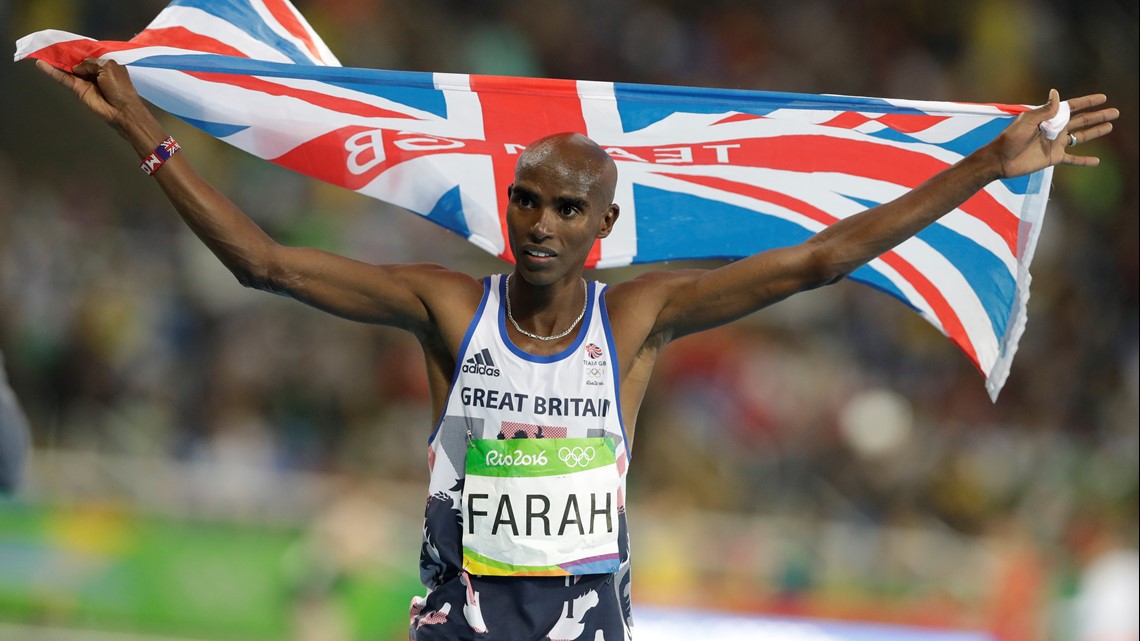 UK Olympic great Mo Farah says he was trafficked as a child