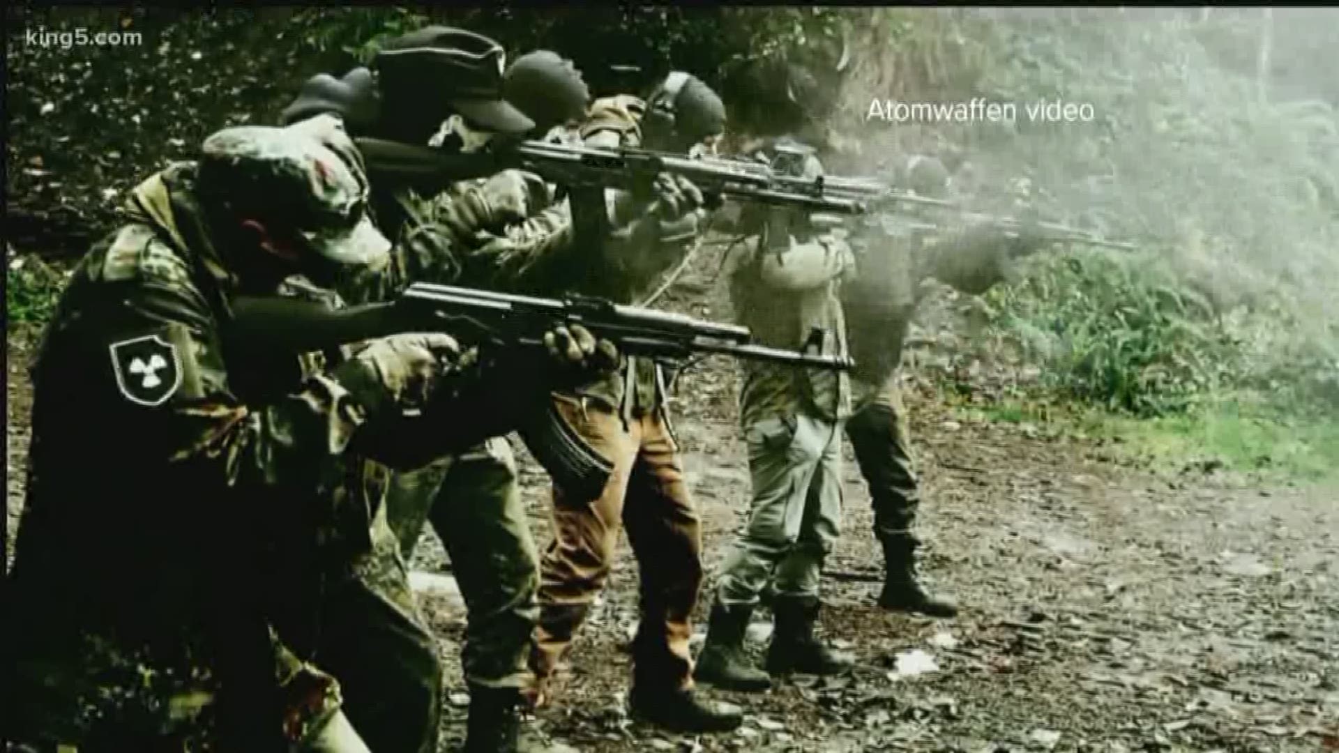 Atomwaffen, which is a German for “atomic weapon,” is a small but extreme organization that seeks inspiration from Adolph Hitler and Charles Manson.