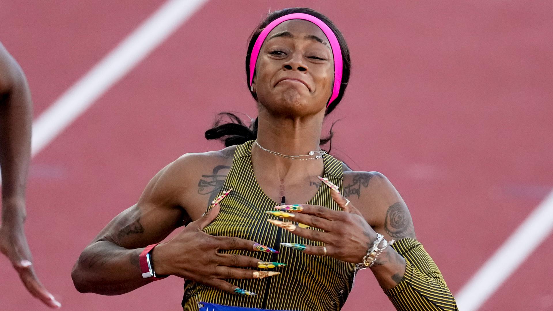 Sha'Carri Richardson sprints onto US Olympic team after winning 100 in