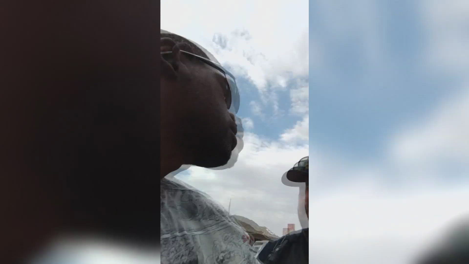 The man filmed an encounter with a Phoenix police officer that quickly escalated.