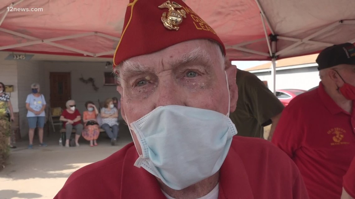 World War Ii Veteran Celebrates 97th Birthday In Phoenix