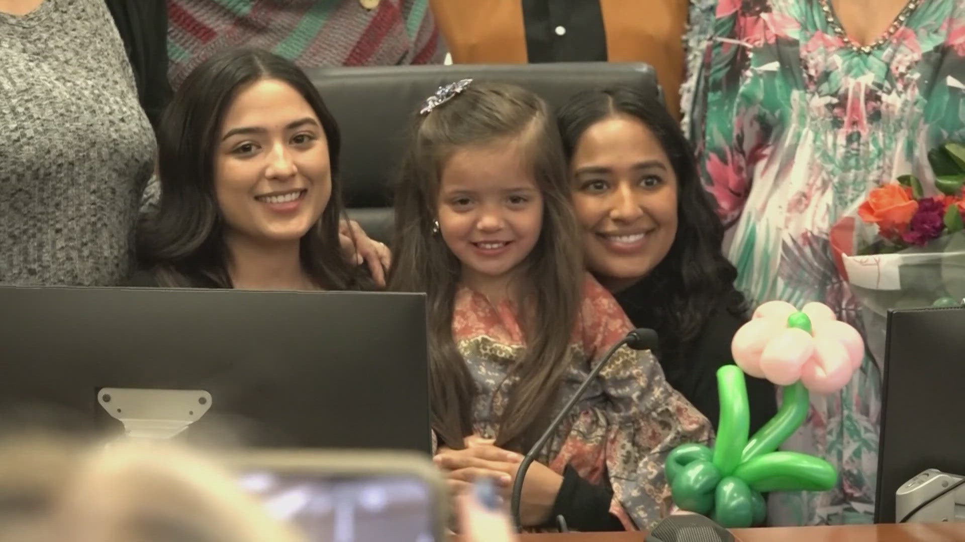 The Lugo family from Avondale became a little bit bigger on Saturday with the adoption of 5-year-old Estella. It turns out, adoption runs deep in this family. 