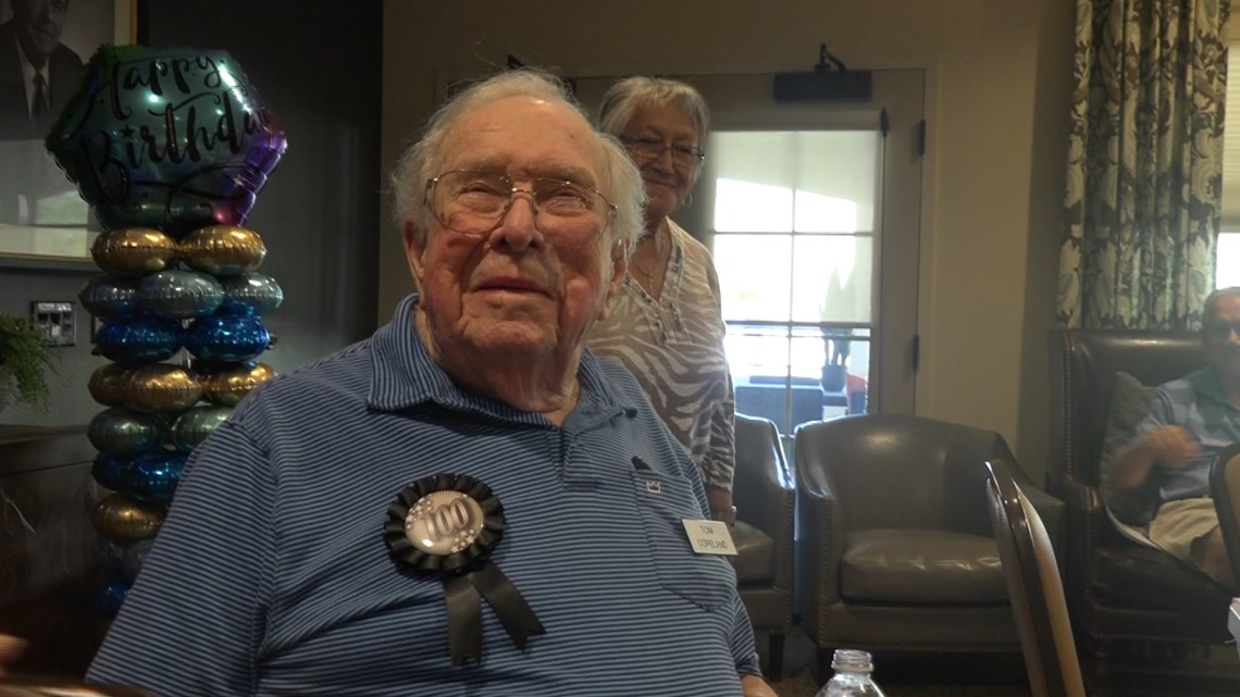 Arizona WWII vet shares war stories on 100th birthday - Vimarsana News