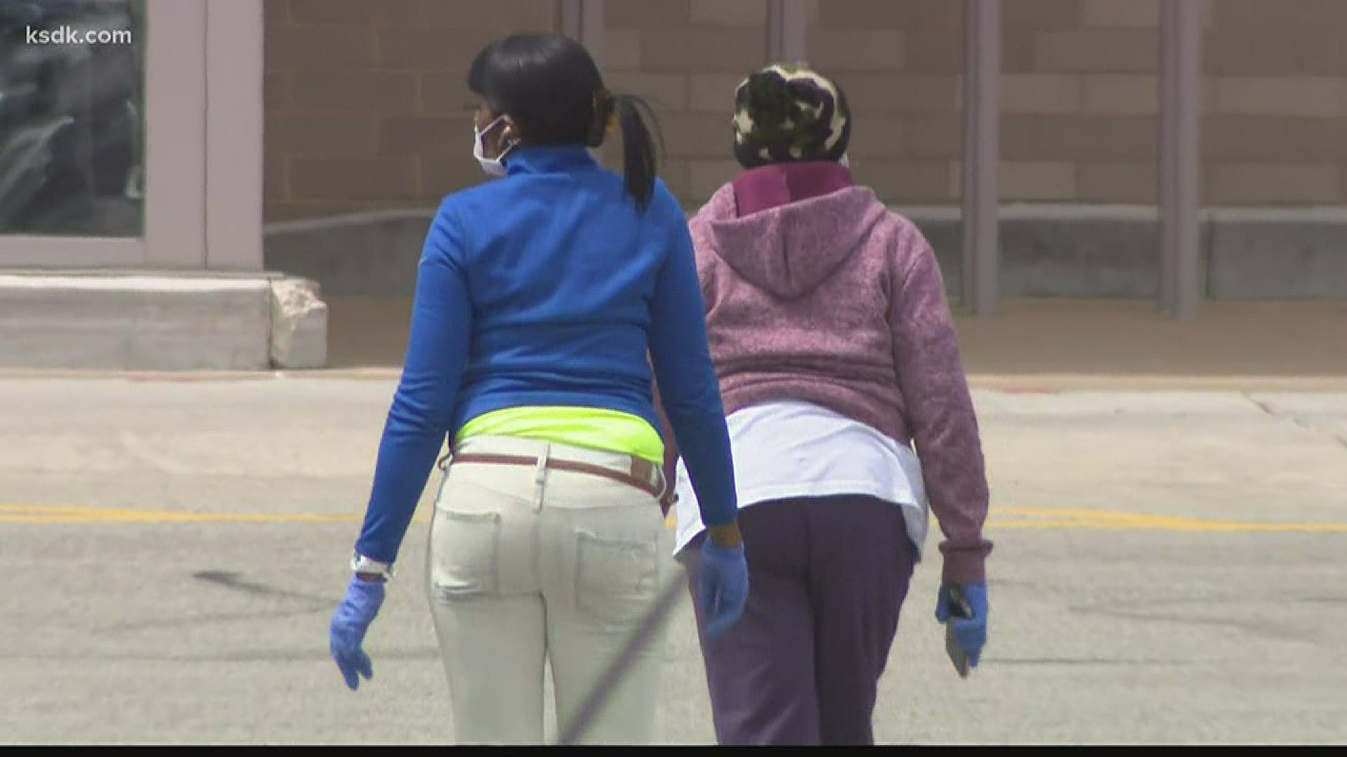 Doctors say gloves are of most use to those in the health care field