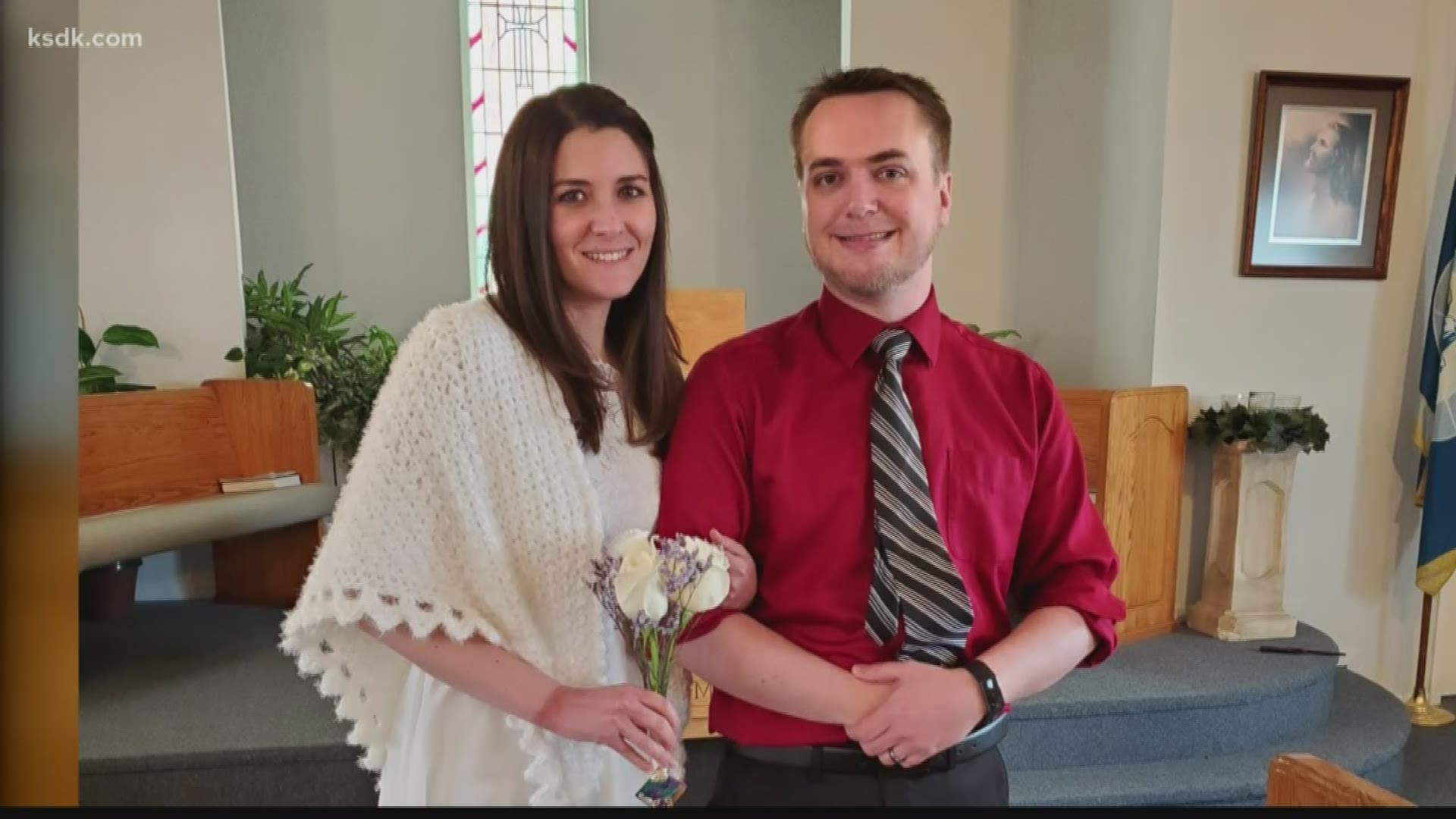When coronavirus threatened their wedding plans, Andrew and Cassidy Dayton got creative