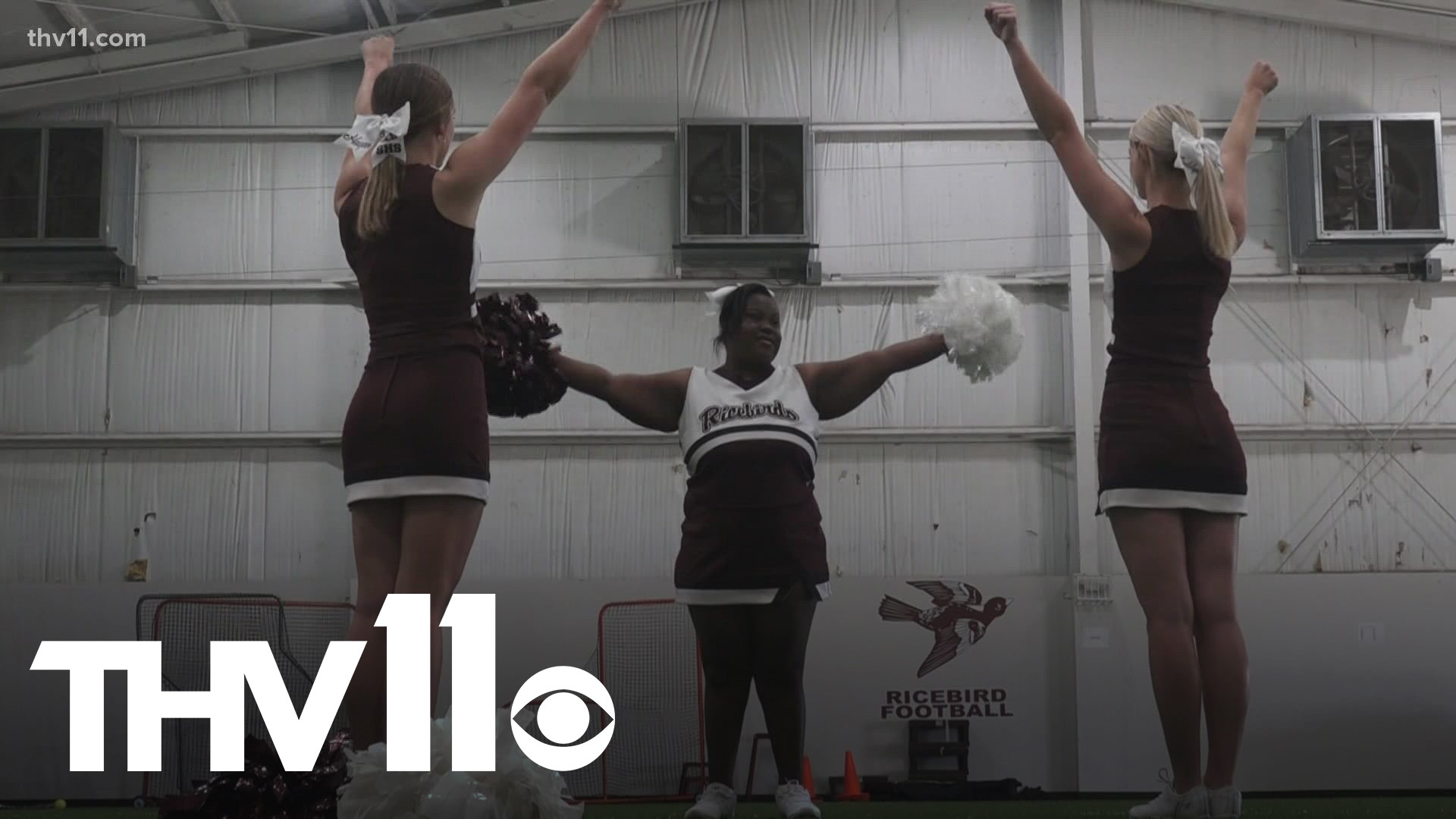 A 10th grader in Stuttgart became the first varsity cheerleader with special needs in the school's history, opening doors for many others.