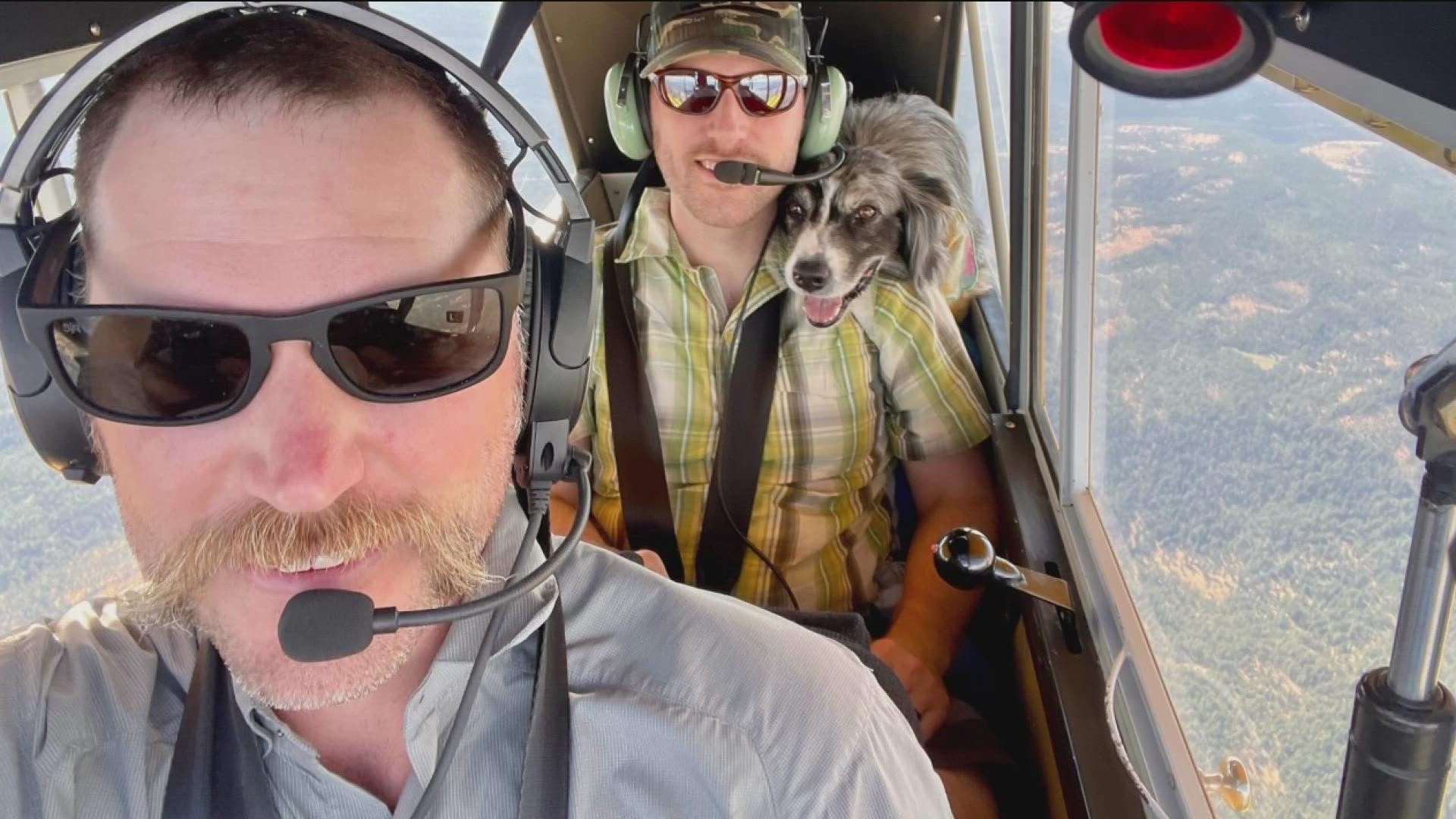 Mark and Daniel Harro crashed outside the Johnson Creek Airport Aug. 15 during takeoff.