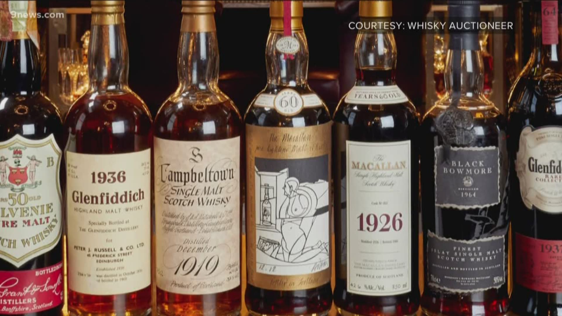 The collection of more than 3,900 bottles is the most significant ever to go on public sale. It will be auctioned off next year.