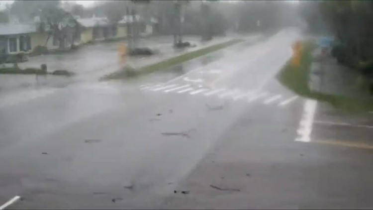 Hurricane Ian downgrades into Category 2 storm, moves across central Florida