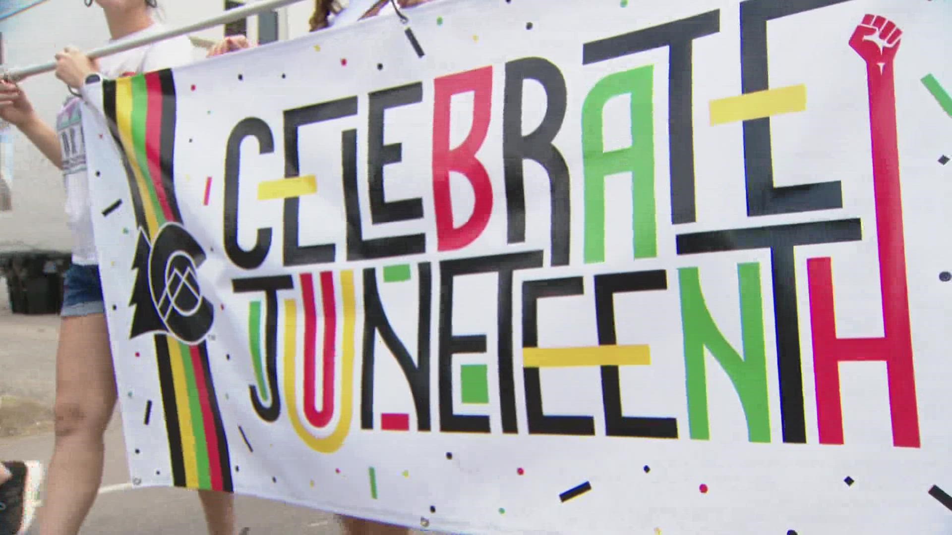 Quincy Shannon, who is hosting Denver's Juneteenth Music Festival Saturday and Sunday in Five Points, talks about the significance of the holiday.