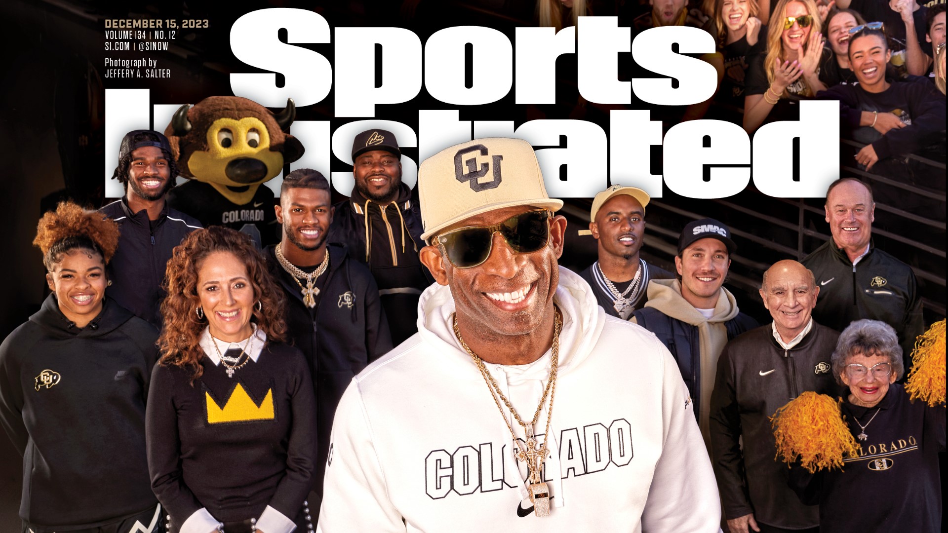 Sports Illustrated has named University of Colorado head football coach Deion Sanders as its Sportsperson of the year.