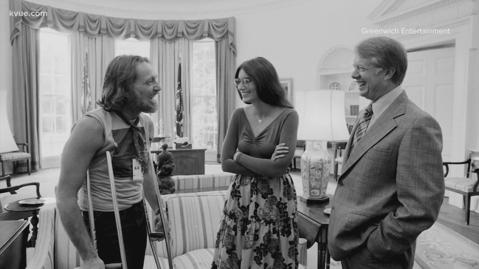 President Carter said he remembers Willie Nelson smoking marijuana with one of his sons at the White House.