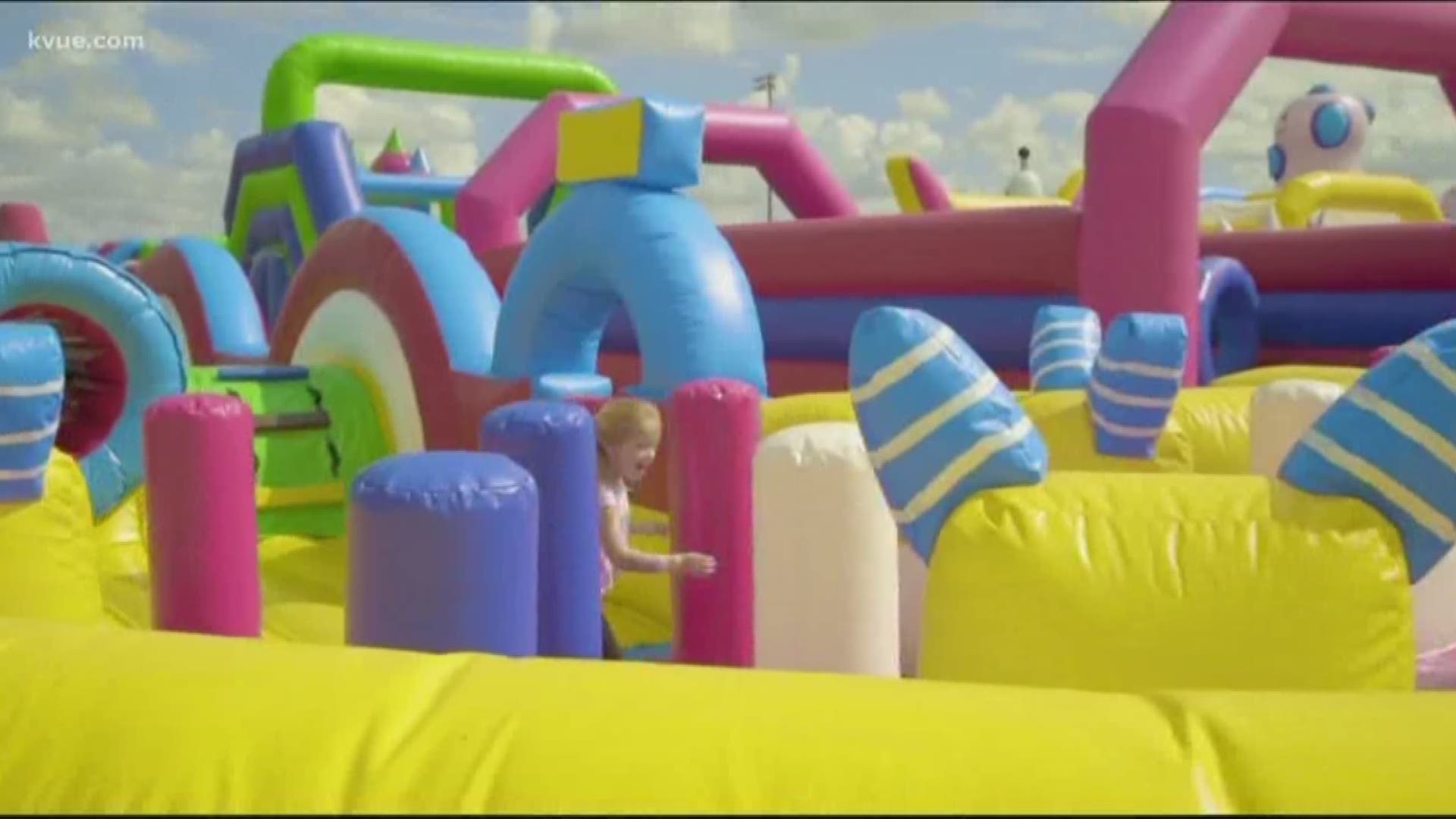 biggest bouncy house