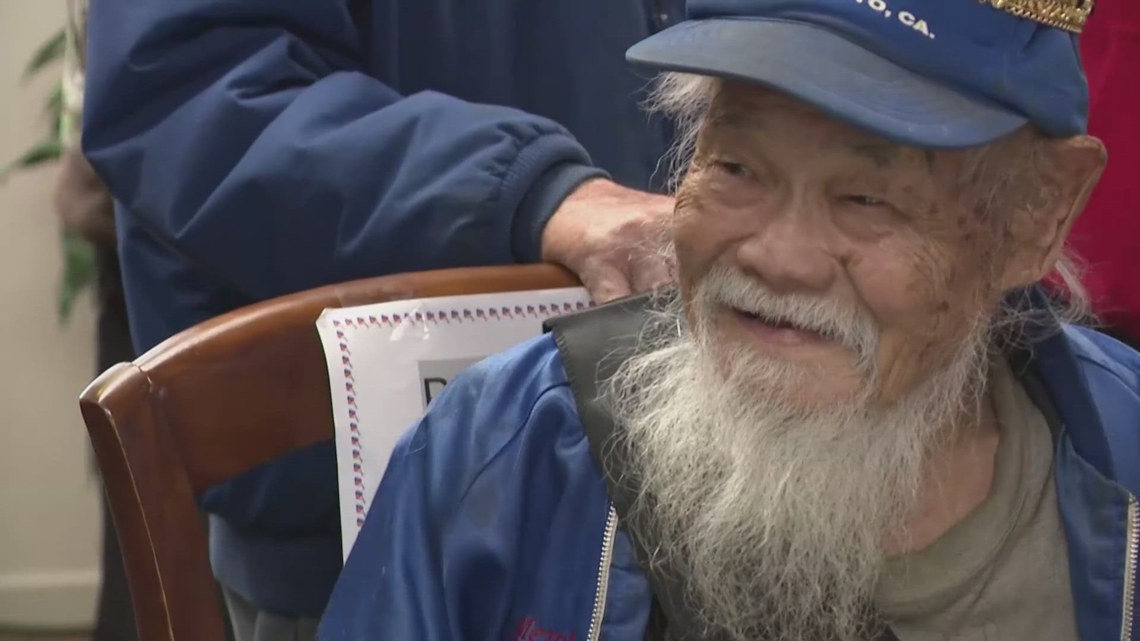 Community celebrates 100th birthday of veteran with remarkable past