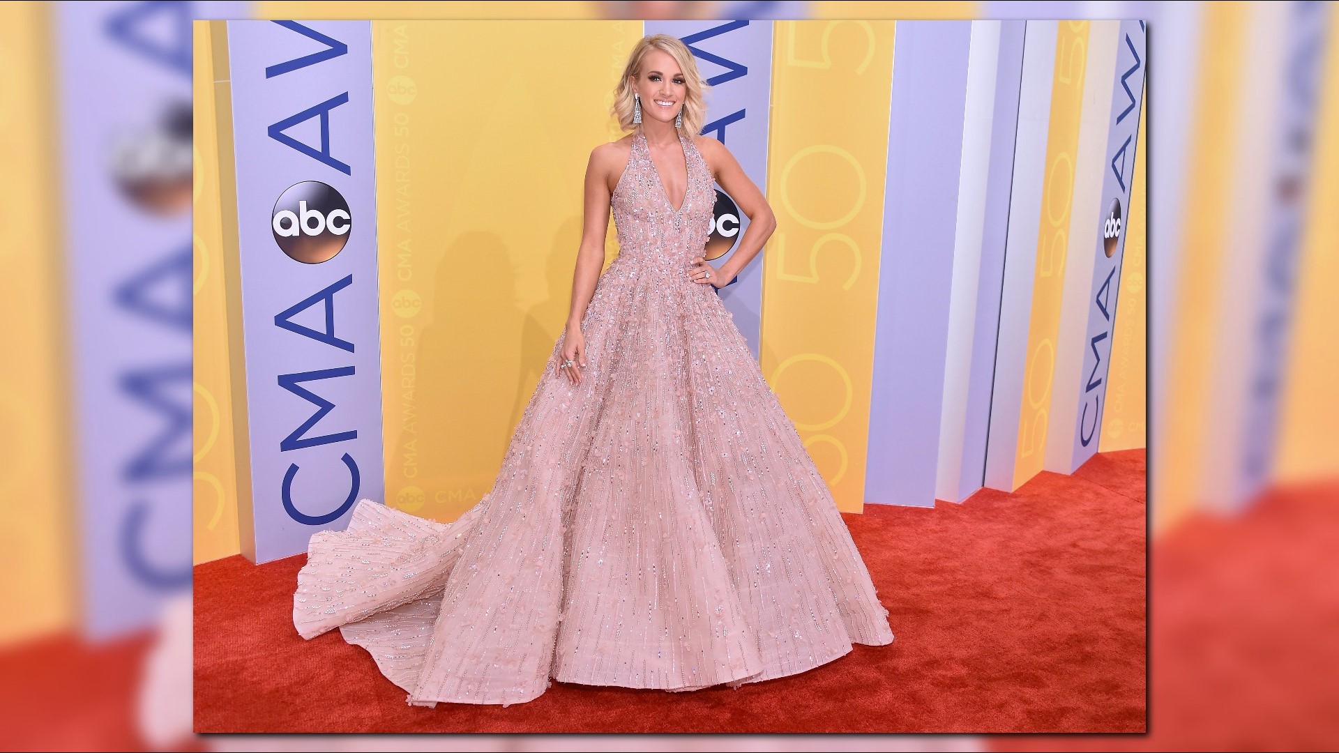 Carrie Underwood channeled Sleeping Beauty on the CMA Awards red carpet ...