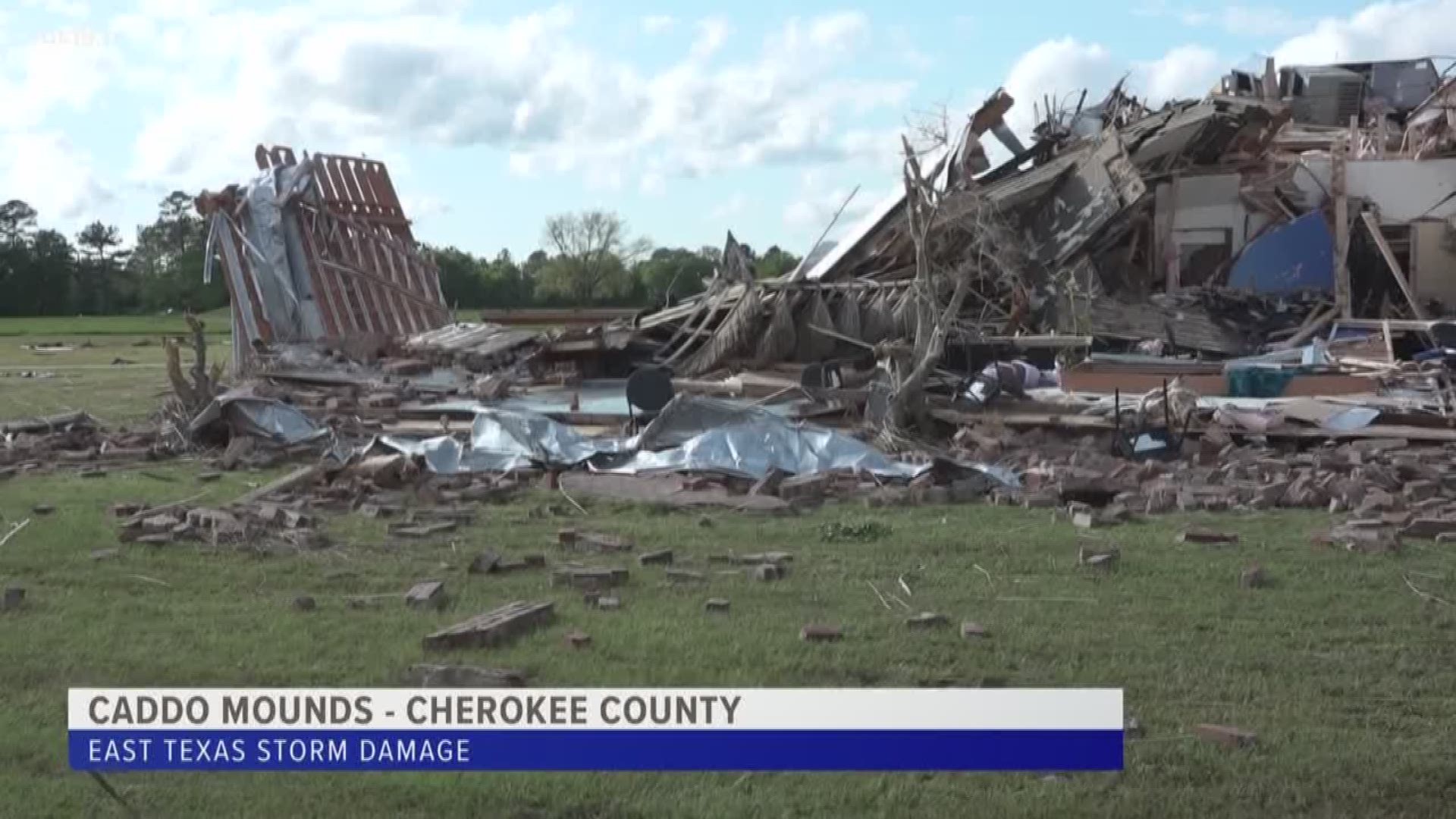 At least 25 people were injured after a tornado struck Caddo Mounds State Historic Site during an annual festival held at the park.