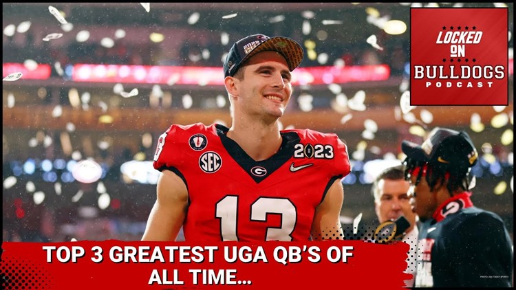 Who are the top 3 Georgia quarterbacks of all time? We know Stetson is #1 who else makes the cut?