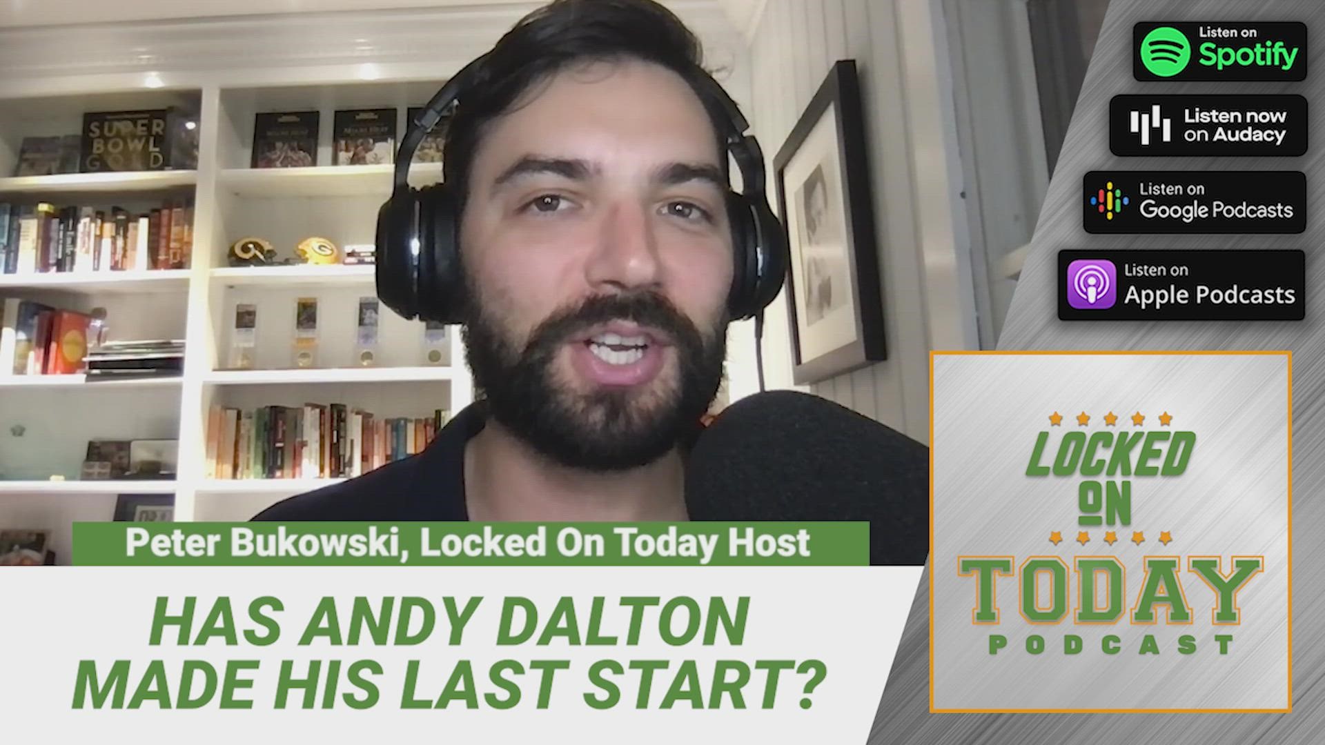 Justin Fields has been named the starter for Sunday as Andy Dalton is out with an injury. Will Fields hold onto the job when Dalton is back?