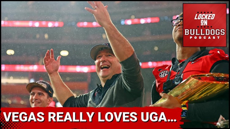 Georgia is a BIG favorite to go undefeated and win it all AGAIN. Why does Vegas love the Dawgs?