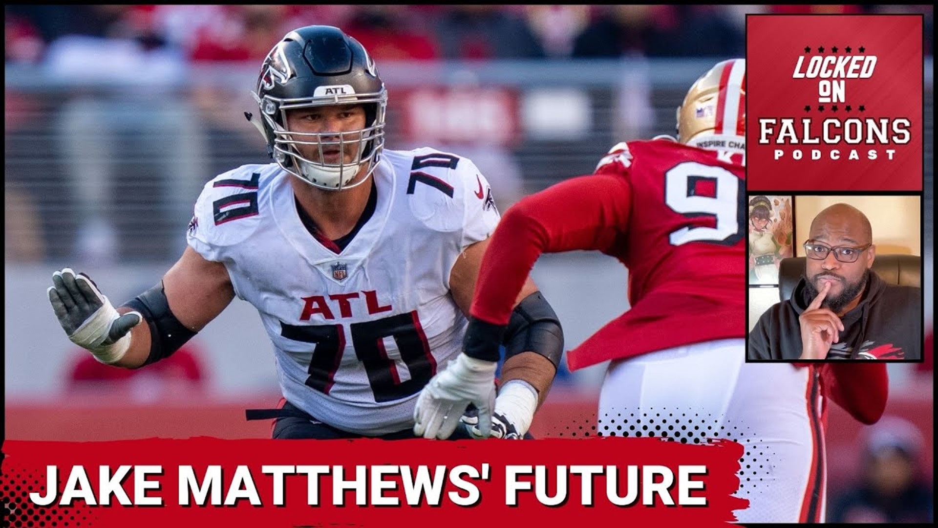Will Atlanta Falcons Draft Jake Matthews' Replacement? Jamal Peters Breakdown with Guest Ben Grant