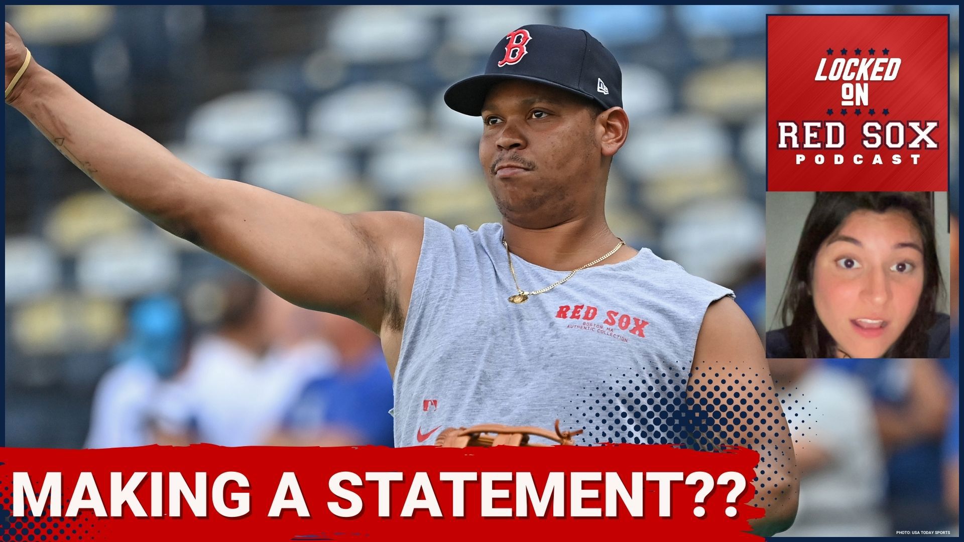 Is Rafael Devers trying to make a statement to the Boston Red Sox front office after his big weekend series? The episode also discusses Lucas Giolito's bounce back.