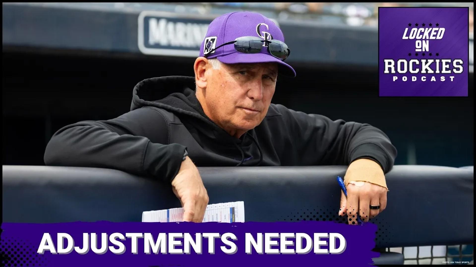 The Rockies were outscored 16-1 this weekend and the warning signs for the Rockies offense are showing up.