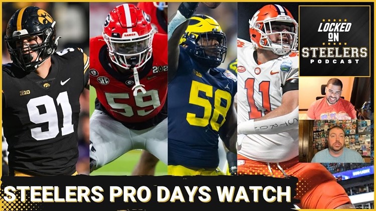 Steelers Pro Day Visit Watch: Omar Khan Targeting Lukas Van Ness? | OT Higher NFL Draft Priority?