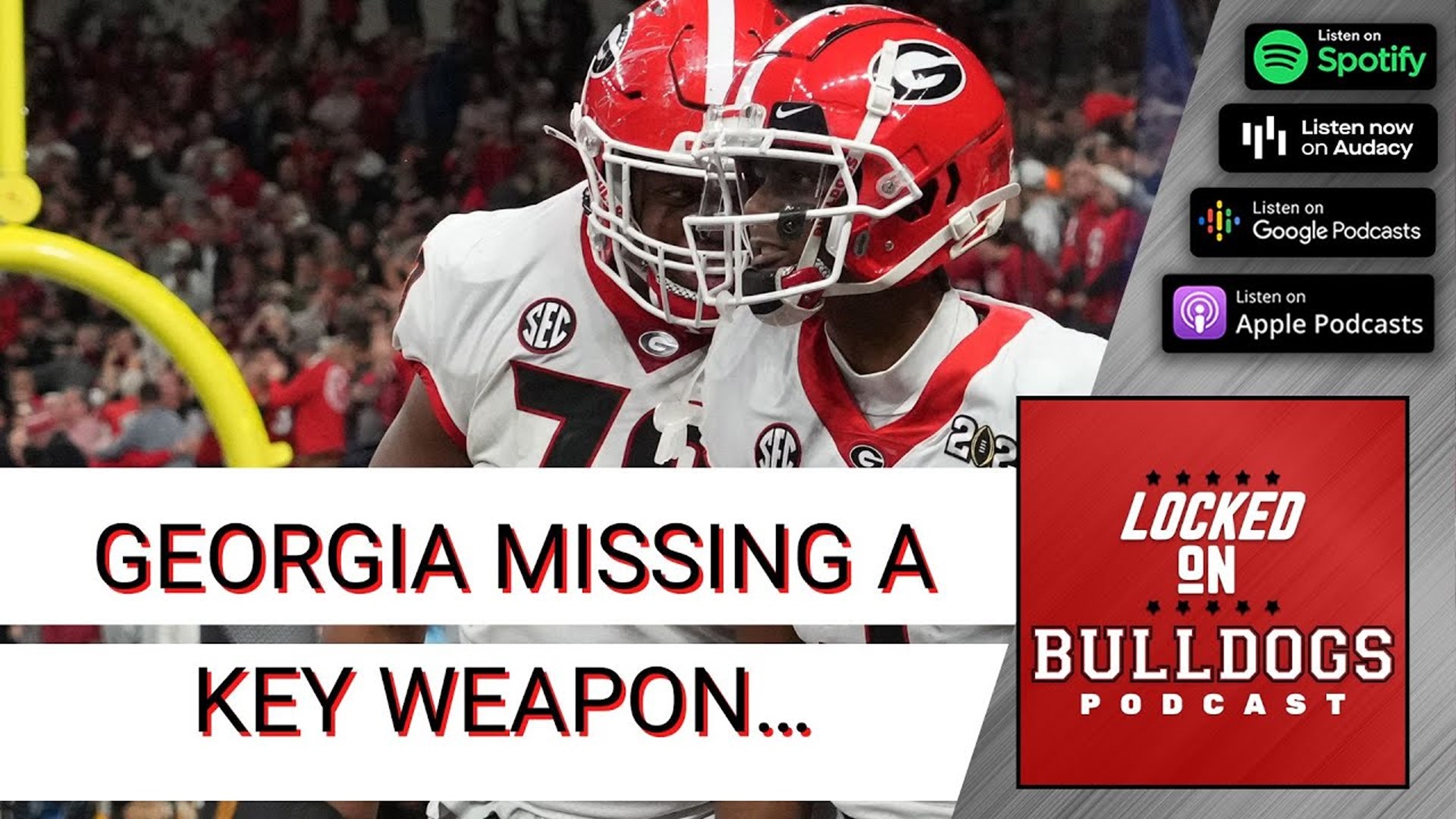 Georgia likely without a major offensive weapon for a while…what does it mean???