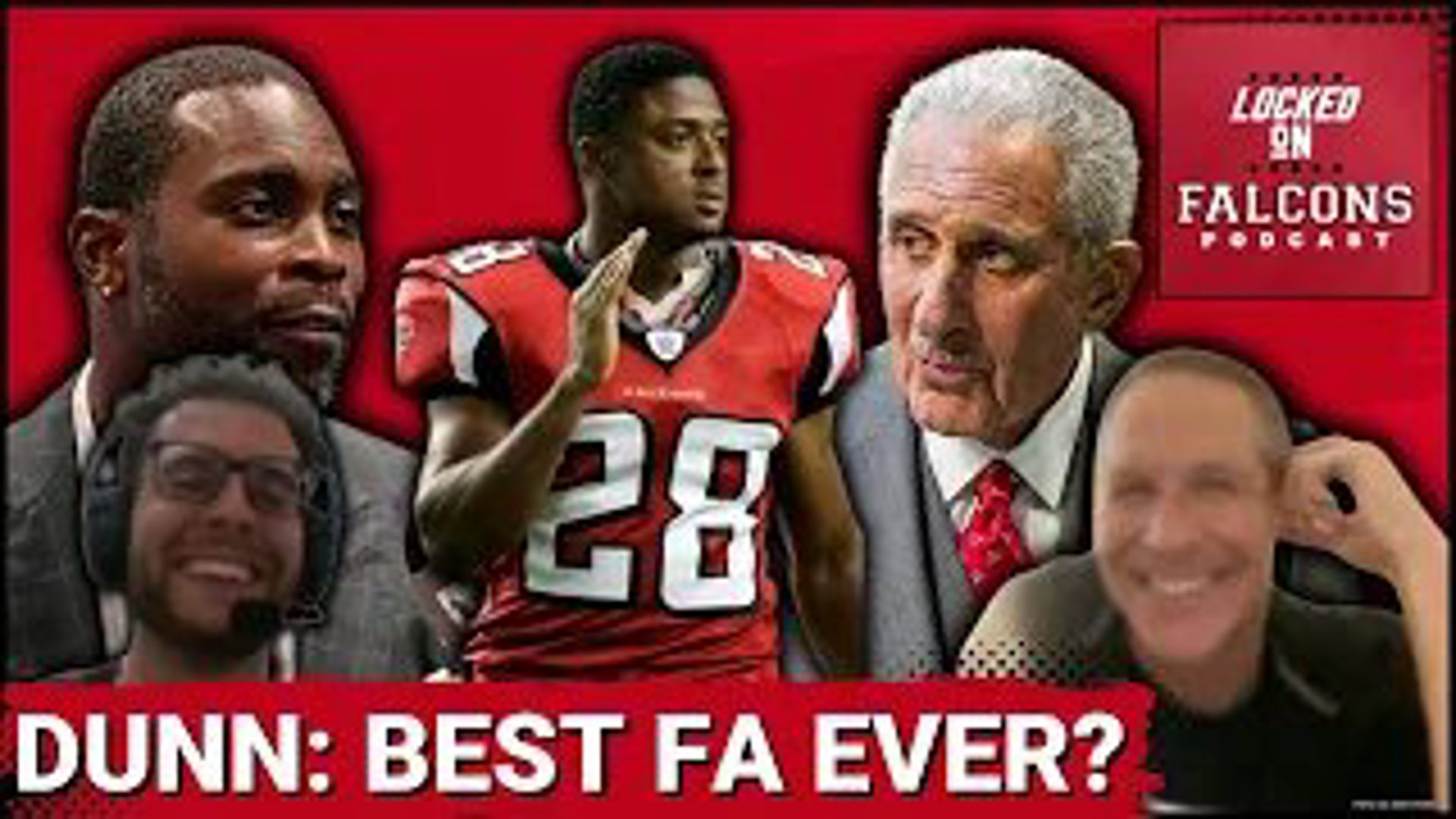 Warrick Dunn was the first big free-agent signing under Atlanta Falcons owner Arthur Blank and it proved to be a homerun.