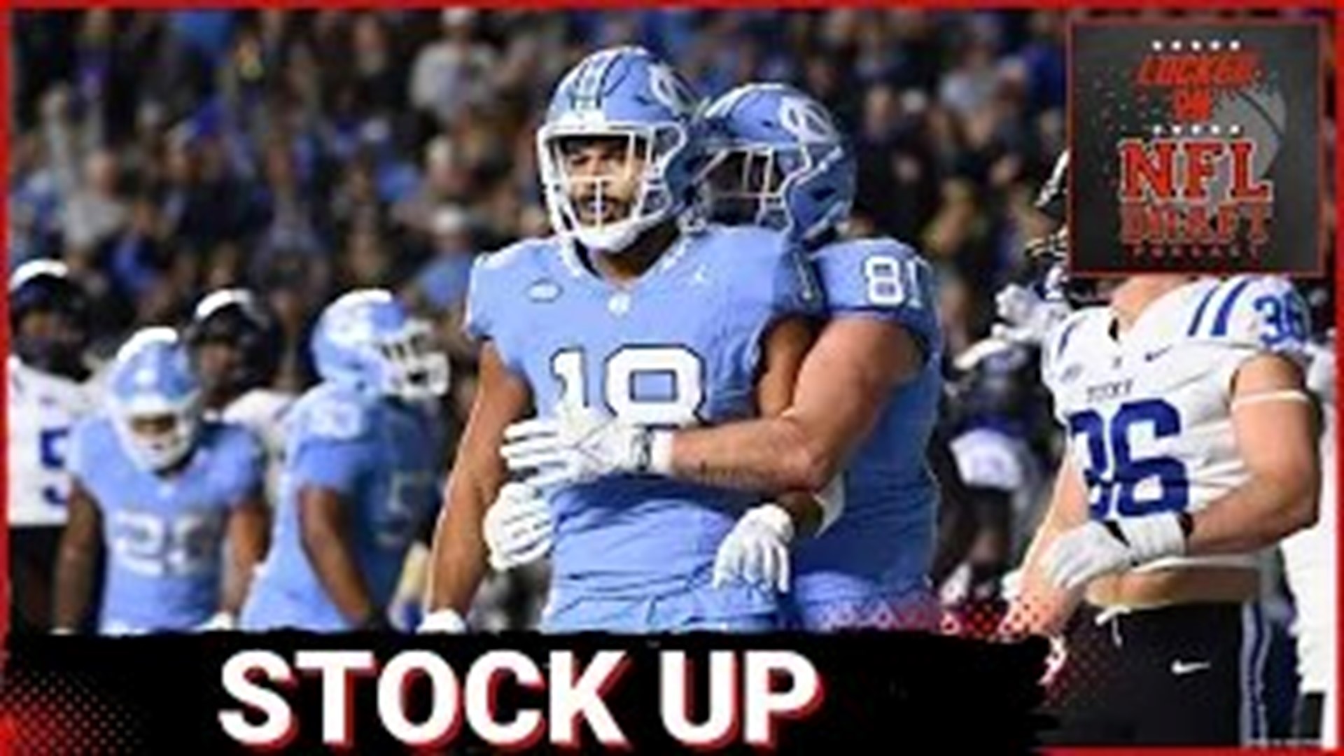 North Carolina TE Bryson Nesbit projects as a mismatch weapon versus NFL defenses. Could he be the second tight end drafted in the 2024 NFL draft?