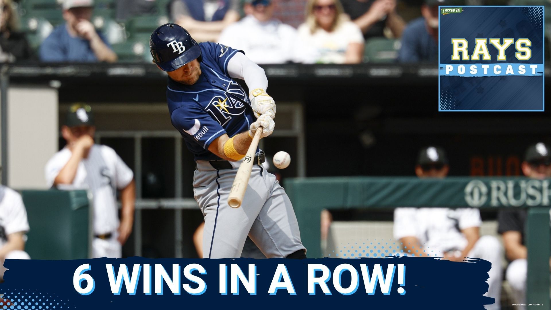 Chicago Rays RAYS POSTCAST: The Tampa Bay Rays COMEBACK to beat the Chicago White ...