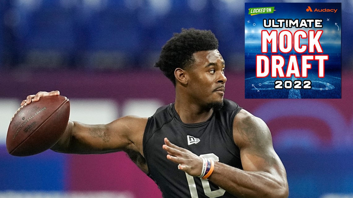 2022 NFL Two-Round Mock Draft: QB Desmond Ridder goes to the Atlanta Falcons,  WR Chris Olave heads to New Orleans, NFL Draft