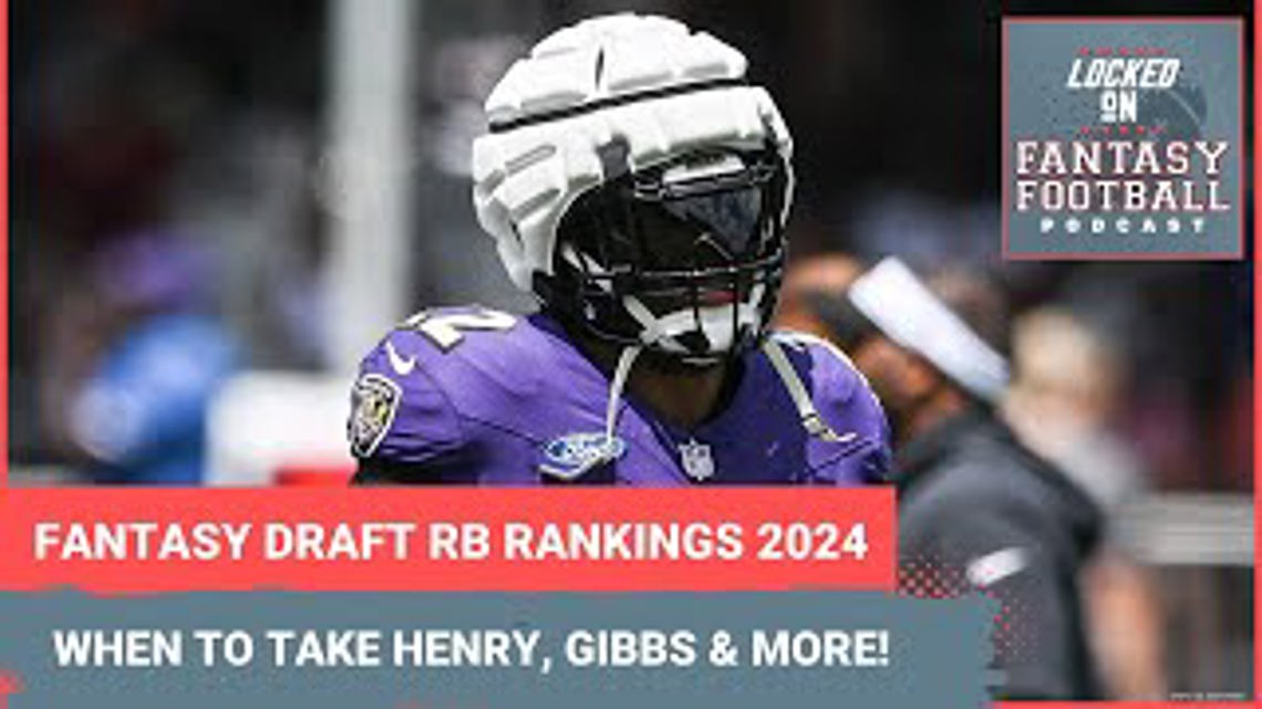 Fantasy running back rankings 2024 When to draft Derrick Henry, Jahmyr Gibbs, Saquon Barkley