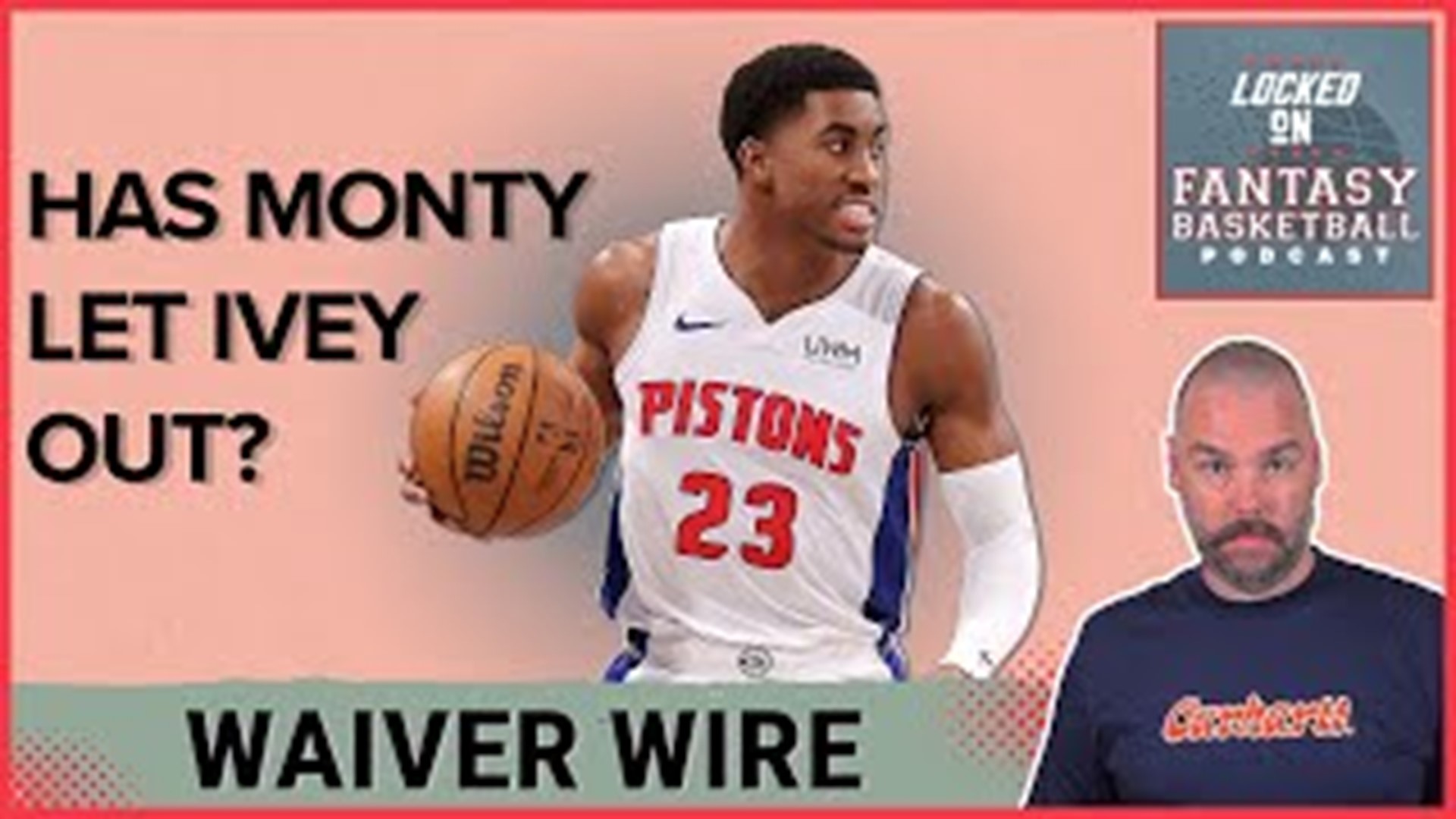 In today's Locked On Fantasy Basketball episode, Josh Lloyd takes a close look at the waiver wire, with special emphasis on Jaden Ivey's surging performance.