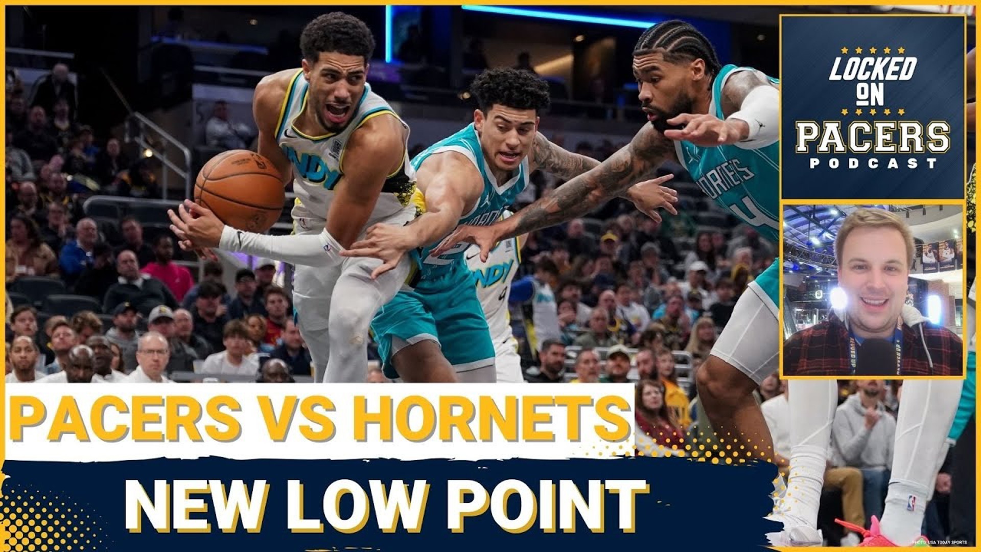 The Indiana Pacers fell to 10-15 with another bad loss, this time against the banged-up Charlotte Hornets