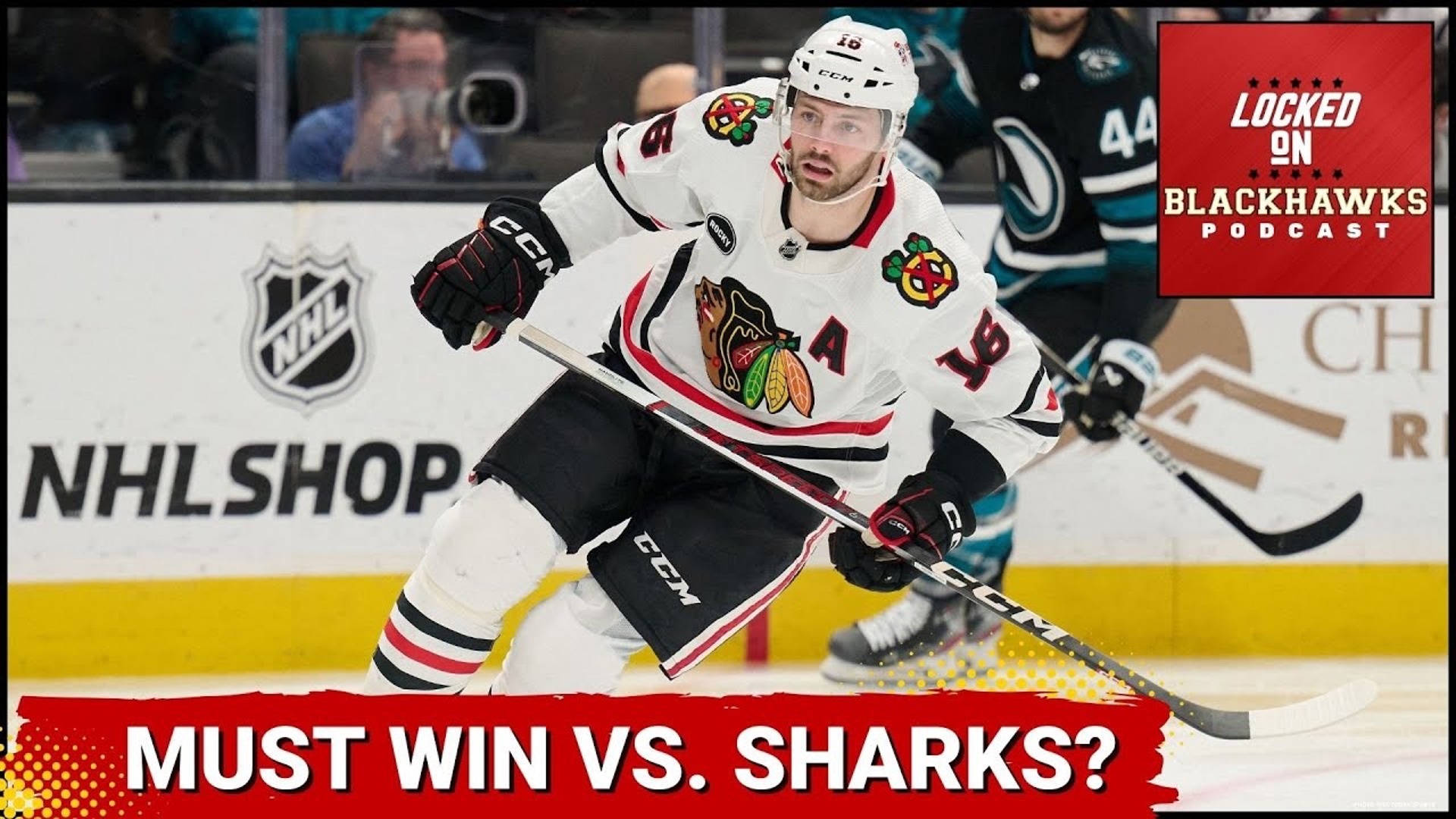 Thursday's special Halloween episode begins with a preview of the Chicago Blackhawks' matchup with the Sharks, as they try to avoid a spooky loss in San Jose.