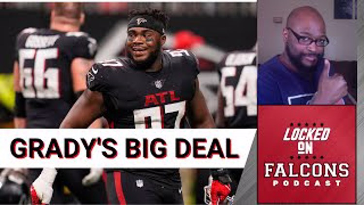 Atlanta Falcons Extend Grady Jarrett! Now Do They Have Cap Space to Get Him Some Help?!