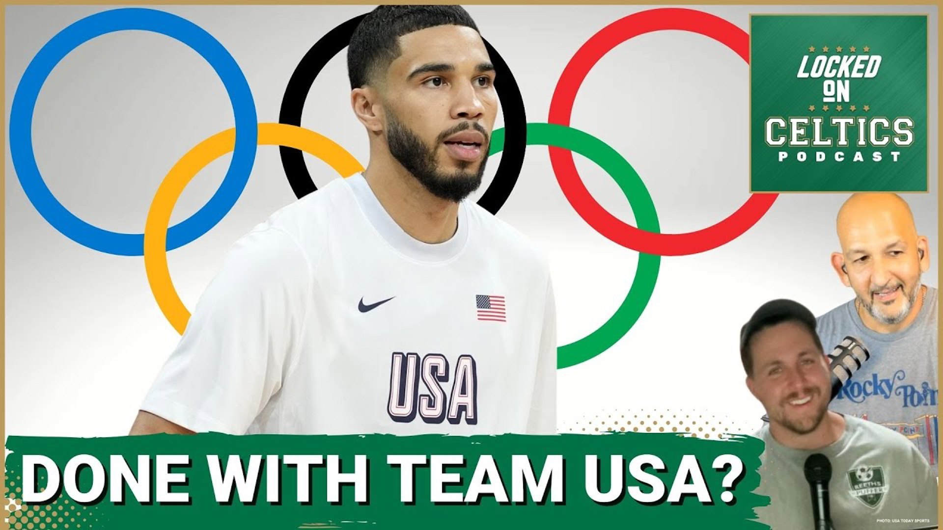 Jayson Tatum on Olympic benching: 'it's challenging,' unsure about Olympic future