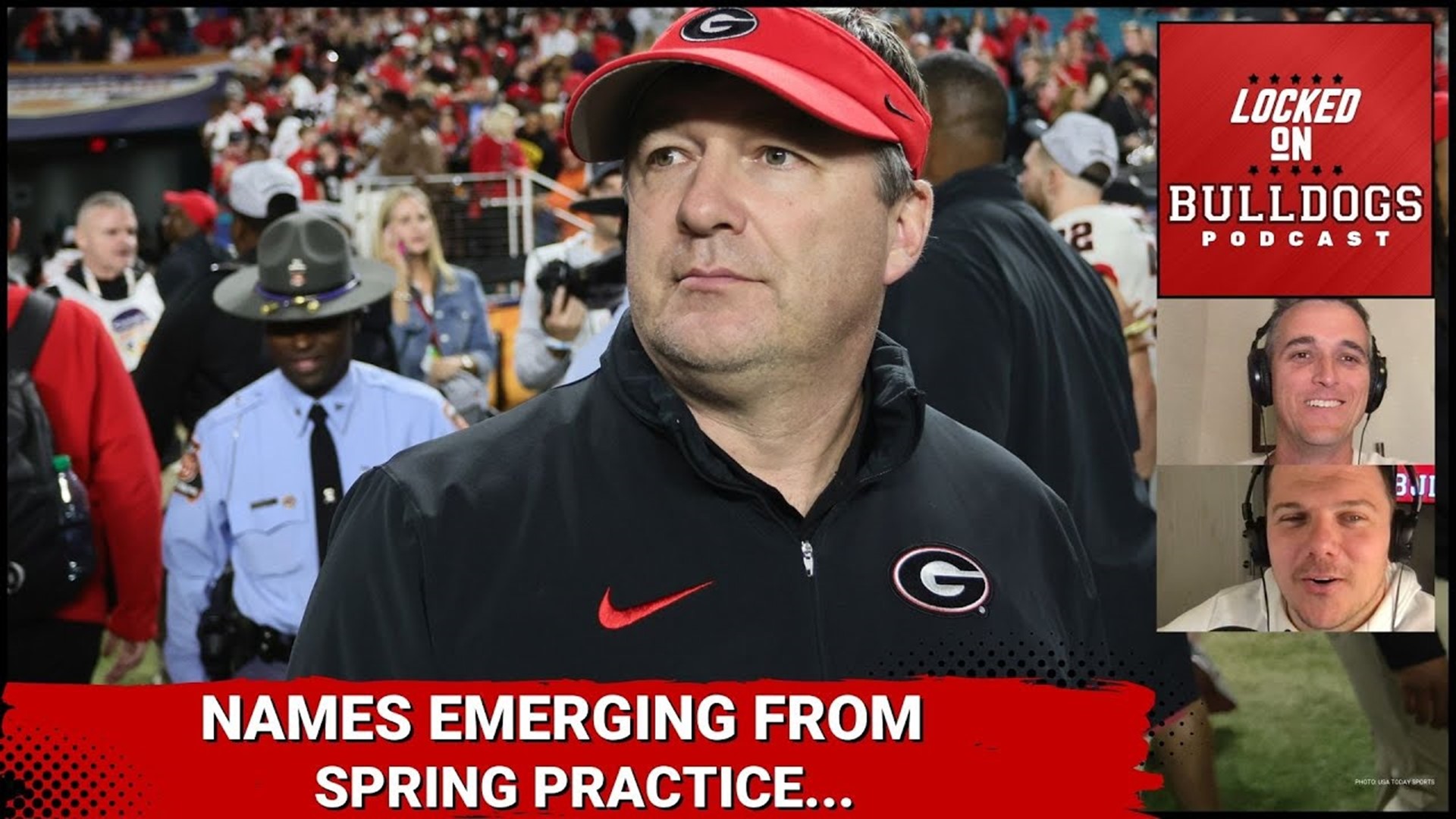 Georgia Football already has some interesting names emerging from Spring Practice...