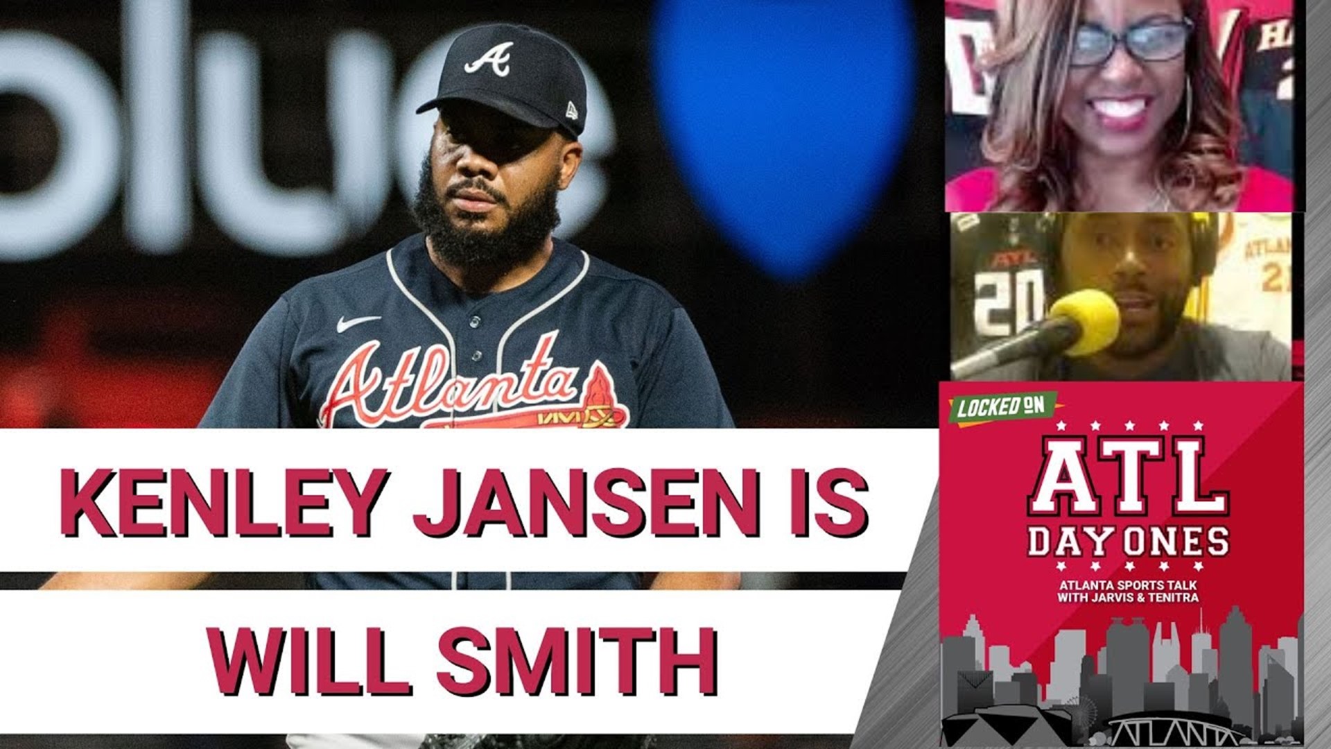 Kenley Jansen Is The 2022 Will Smith In Atlanta |ATL Day Ones With Jarvis n Tenitra