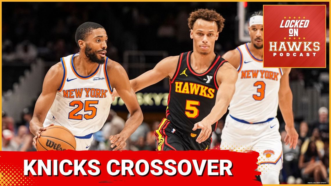 Atlanta Hawks vs. New York Knicks, Kristaps Porzingis, Trae Young, 2025