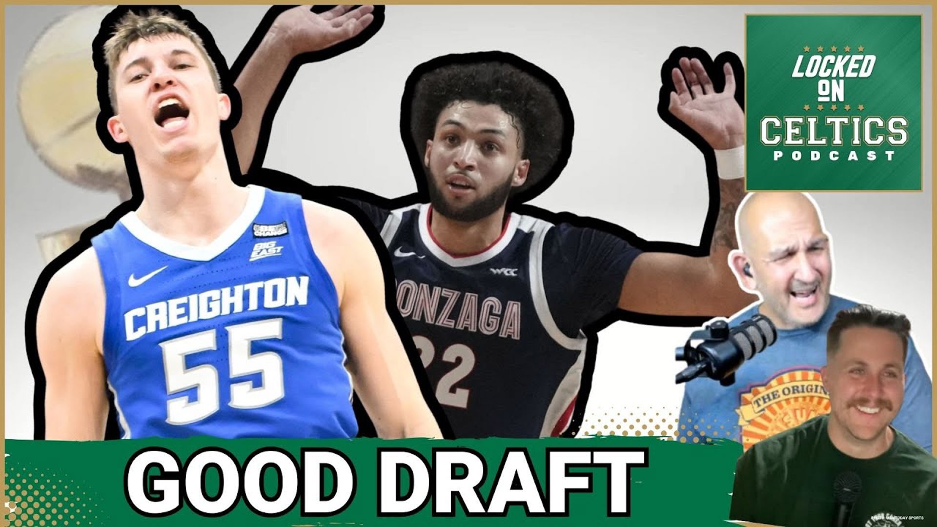 Kristaps Porzingis surgery & Boston Celtics draft Baylor Scheierman, Anton Watson