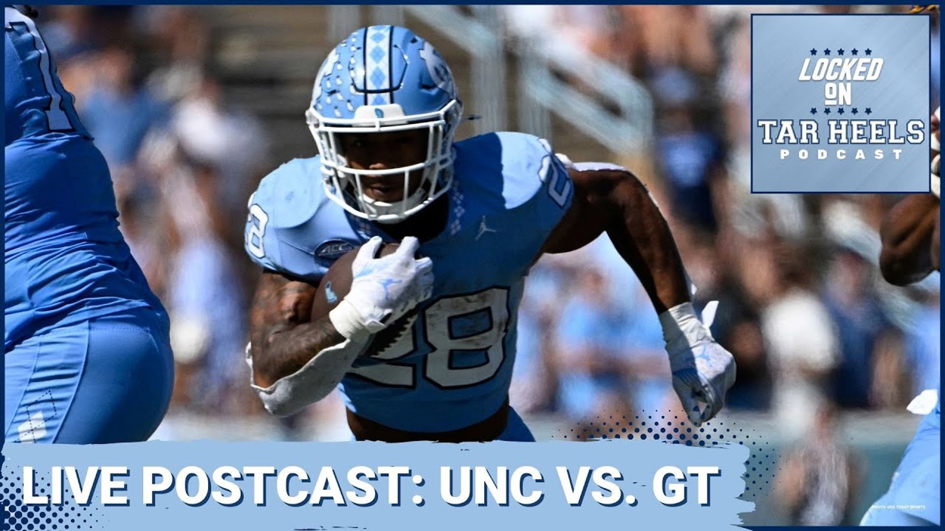 LIVE POSTCAST North Carolina Tar Heels vs. Tech Yellow Jackets