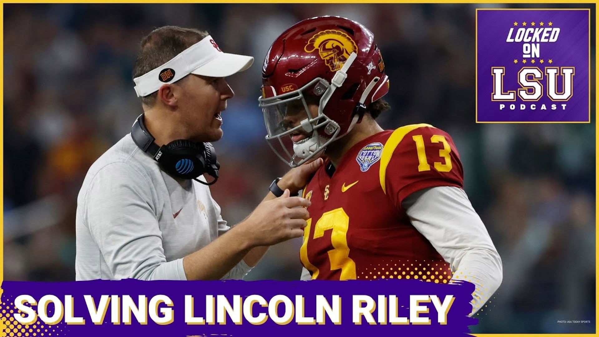 The KEY Stat to LSU Stopping USC, Lincoln Riley's Offense | 11alive.com