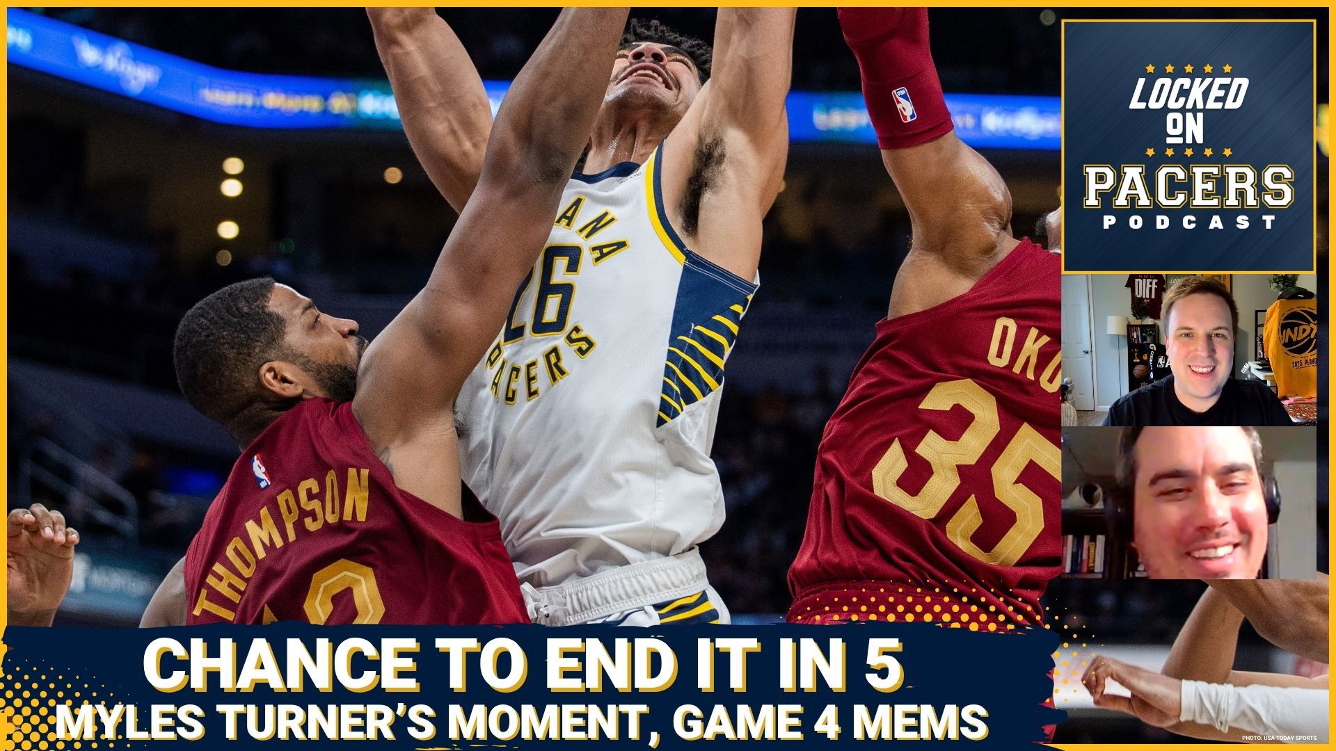 The Indiana Pacers dominated the Cleveland Cavaliers in Game 4, and it was a big moment for fans and Myles Turner. Why? What about Turner's career makes this cool?